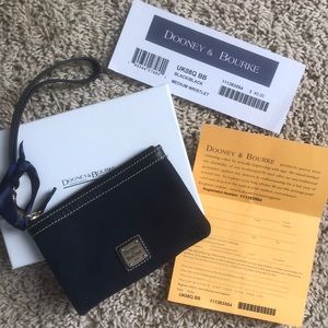 Dooney & Bourke wristlet/Keychain and change purse